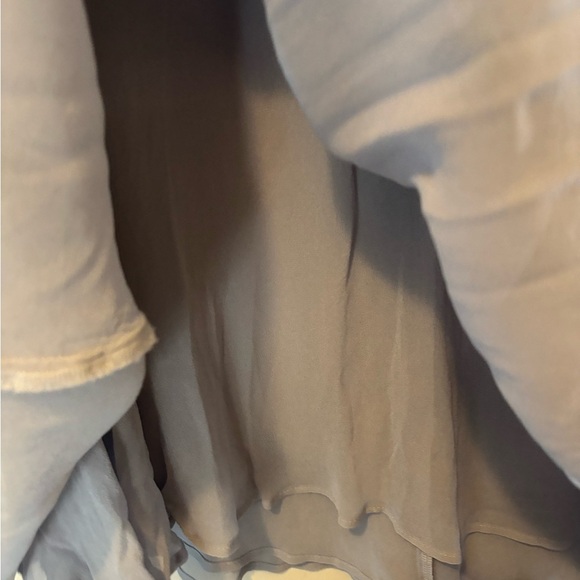 Anthropologie Ghost London Pale Blue Dress with Bell Sleeves - Picture 7 of 12